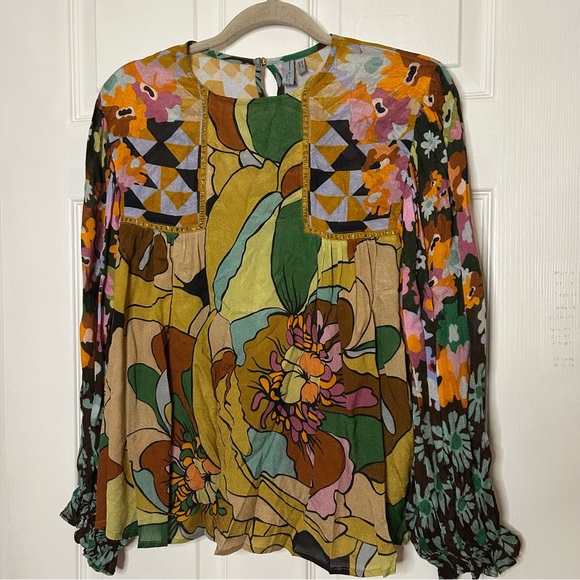 Anthropologie Blank London Miranda Peasant Blouse - Picture 5 of 10